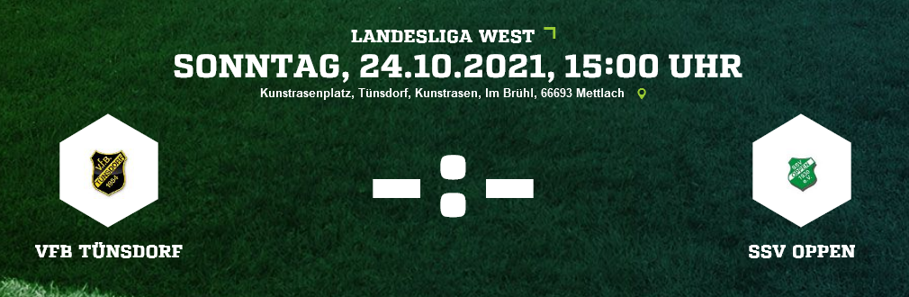 SP12 VfB Tünsdorf 1 SSV Oppen 1 HausbachLandesliga Herren 24 10 2021