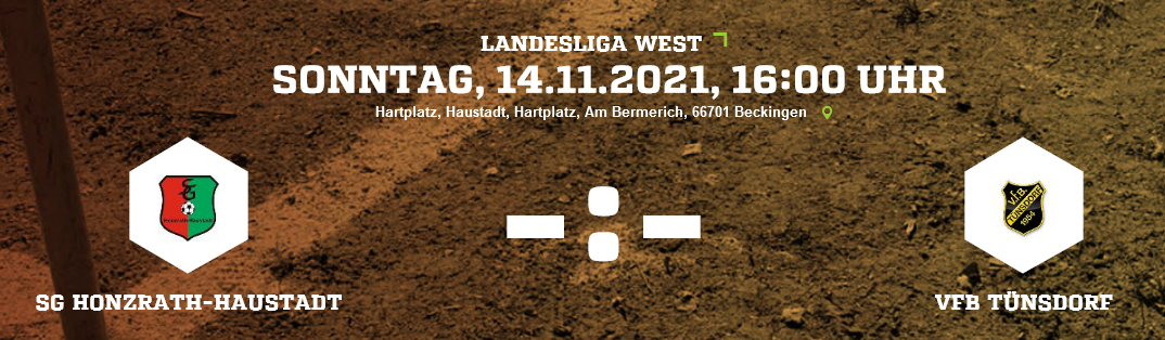 SP15 SG Honzrath Haustadt VfB Tünsdorf Landesliga Herren 14 11 2021
